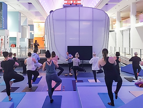 Yoga in den Schiffswelten