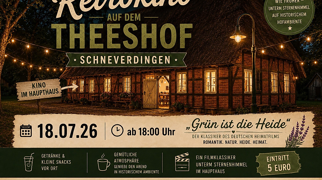Retrokino auf dem Theeshof