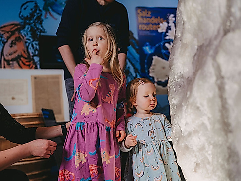 Kinder im Deutschen Salzmuseum Lüneburg