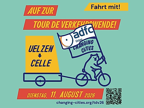 Tour de Verkehrswende & ADFC: Uelzen --> Celle