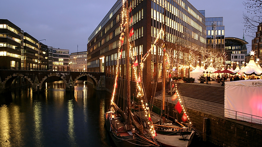 Weihnachtsmarkt Fleetinsel Hamburg