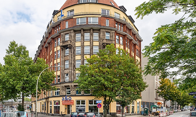 Hotel A&O Hamburg Hauptbahnhof: Außenansicht