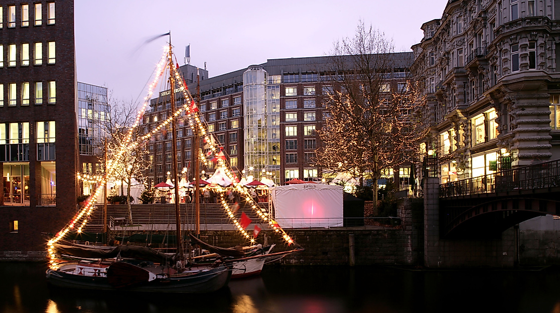 Weihnachtsmarkt Fleetinsel Hamburg