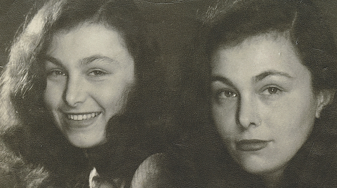 Porträt zweier junger Frauen