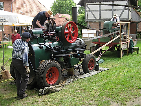 Dampflokomobile