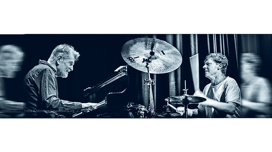 Oli Steidle und Alexander von Schlippenbach