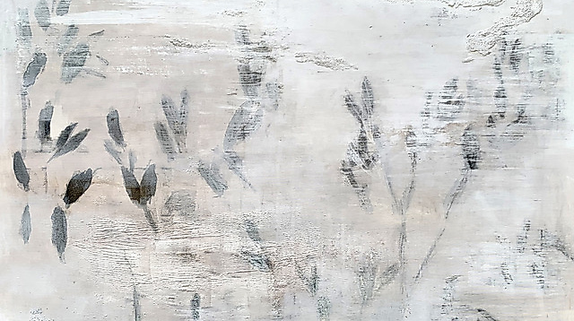 Juliane Sommer_Shadows 1_140x100cm_Acryl:Pigment:Graphit:Leinwand_2019