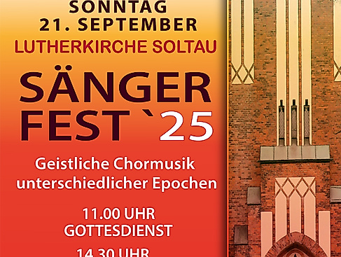 Sängerfest am 21.09. in Soltau