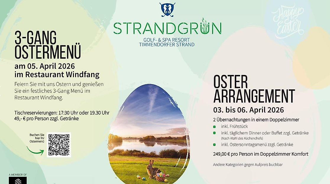 Ostern Strandgruen