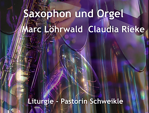Saxophon und Orgel
