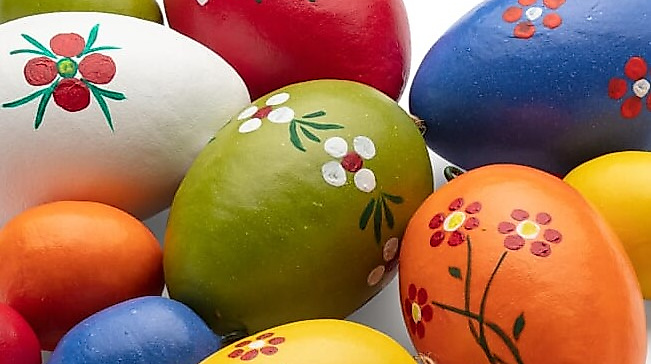 Ostereiersuche im Museumsdorf Seppensen