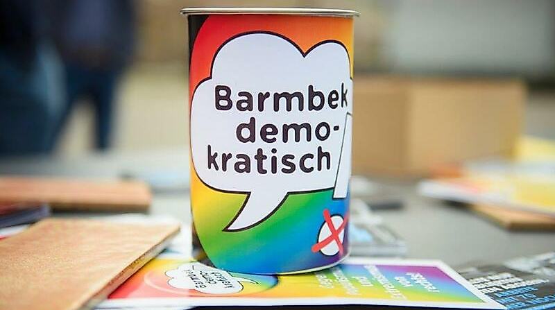 Auftakt Rallye Barmbek demokratisch