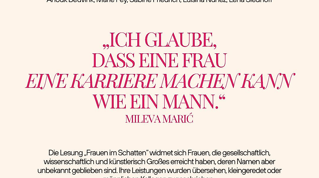 Frauen im Schatten
