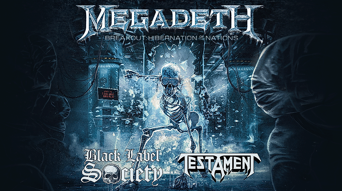 Megadeth - Breakout: Hibernation Of The Nations EU Tour 2027