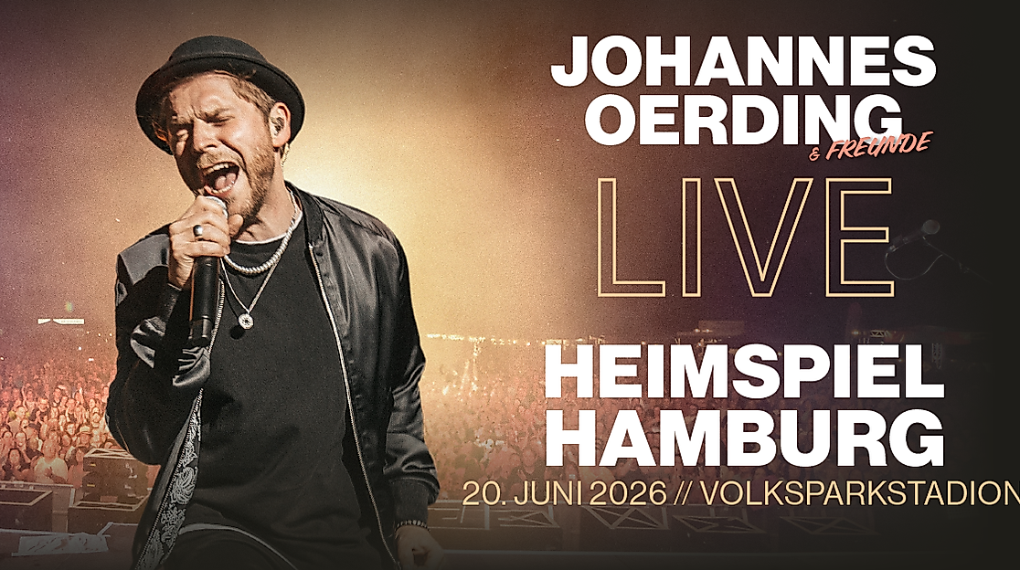 Johannes Oerding - Heimspiel Hamburg