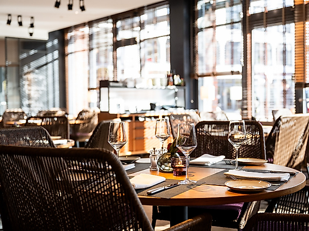 Elegantes Restaurantambiente