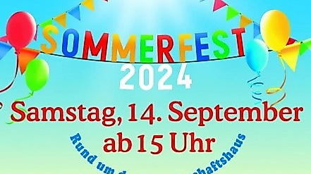 25-09-13 Sommerfest Stadt Ahrensburg Gemeinschaftshaus Gartenholz