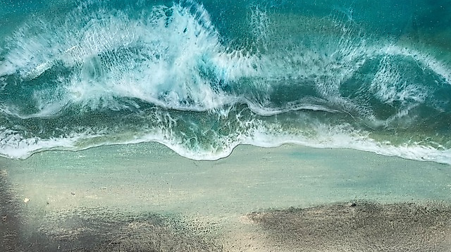 Malkurs Strand trifft Welle! (Resin)