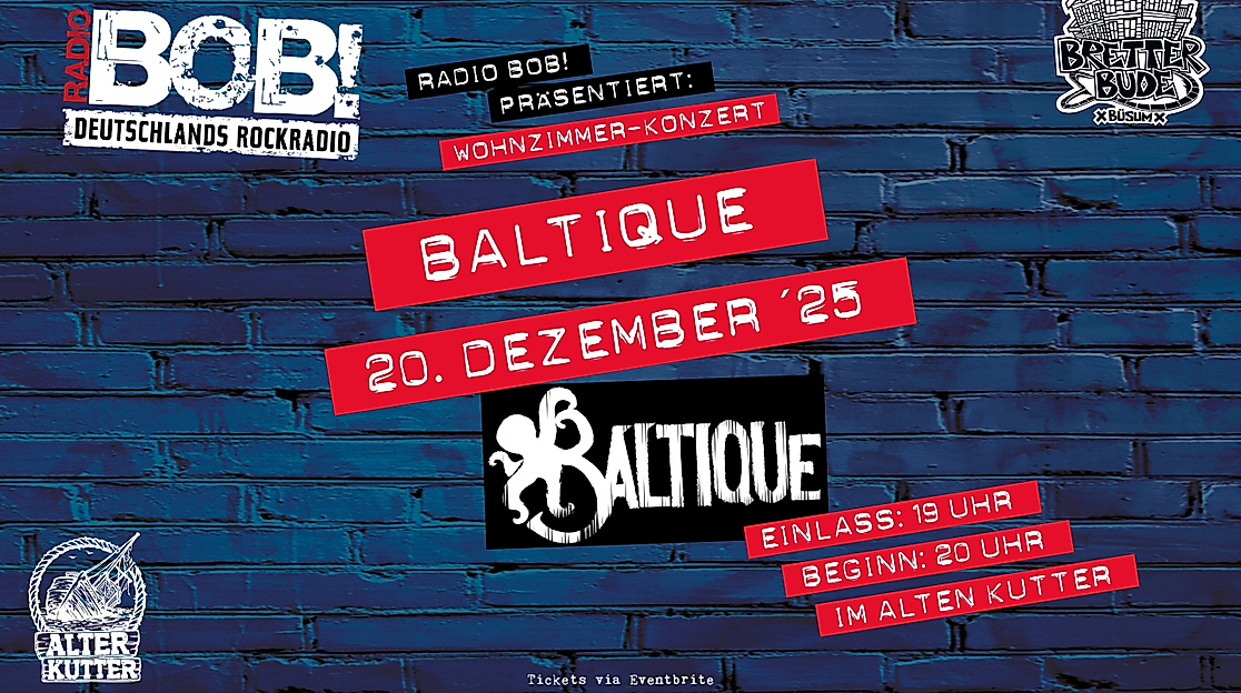 Radio Bob präsentiert Baltique " Wohnzimmer-Konzert "