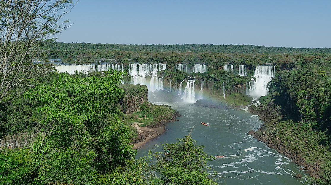 Wasserfälle in Foz do Iguacu