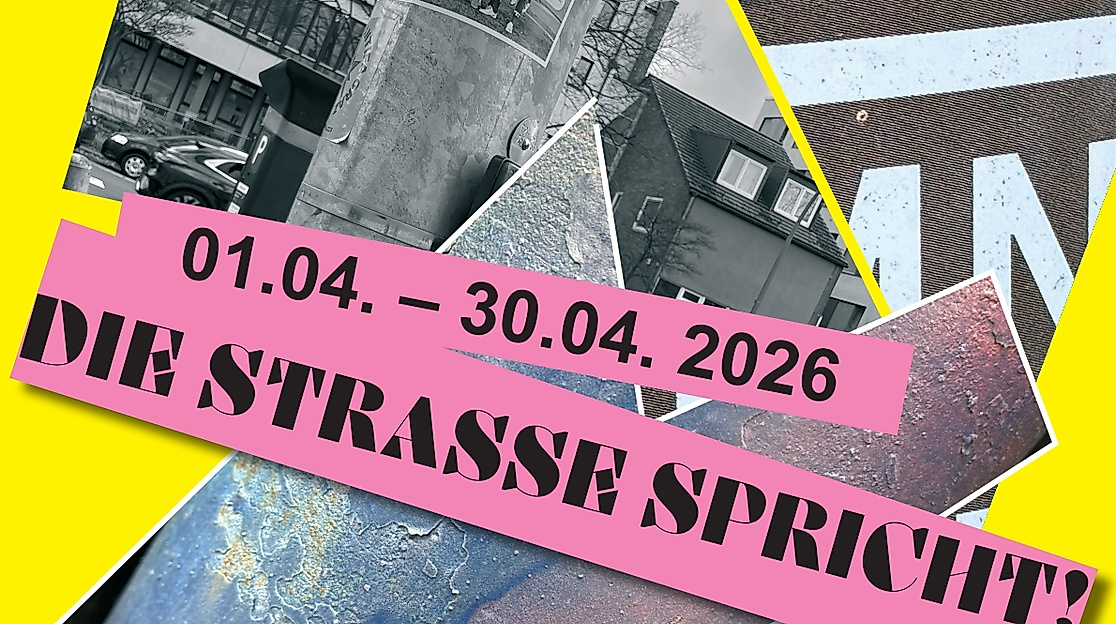 Plakat Die Staße spricht