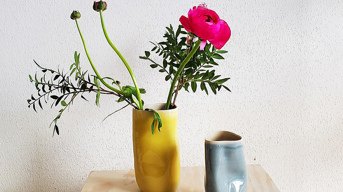Fröhliche Keramik: Juuli Vase Wild
