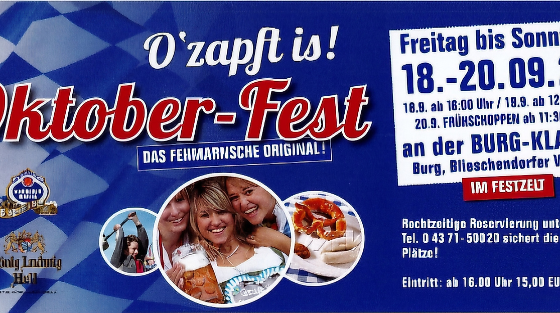 O' zapft is!