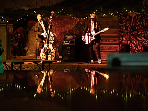 Lichtermeer im Kurpark - Lopes Duo