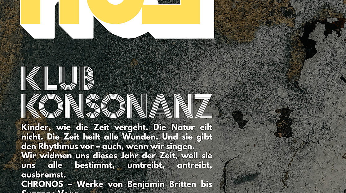 Klub Konsonanz singt 2x "CHRONOS"