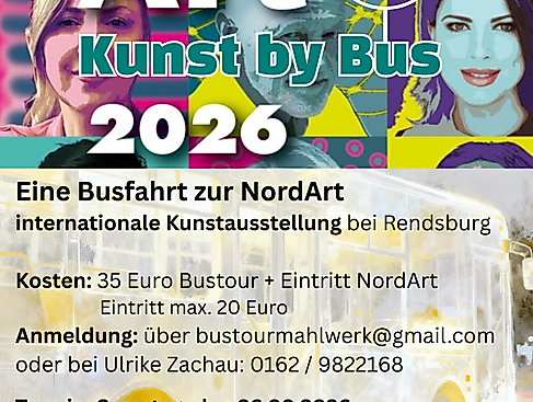 Busfahrt zur NordArt - Internationale Kunstausstellung
