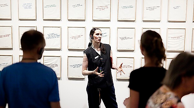 Queere Führung im Rahmen der Pride Week 2024 in der Hamburger Kunsthalle, 2024