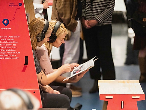 Einblick in die Ausstellung