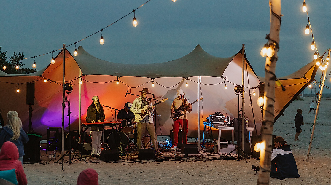 Musik im Strandkorb Pelzerhaken © TALB Joelle Dörnath