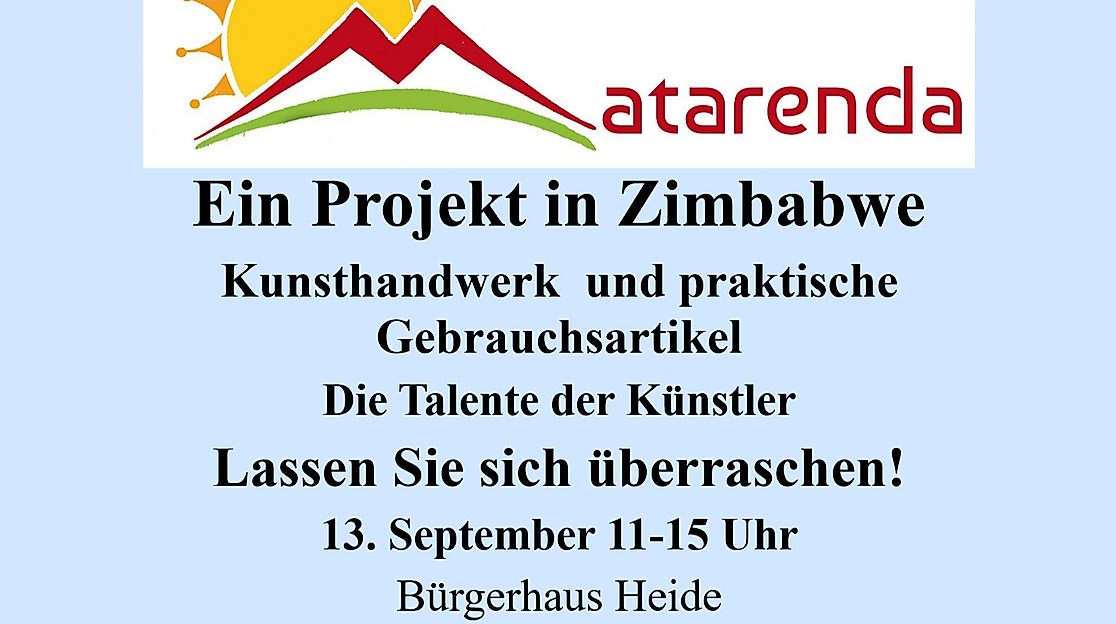Matarenda : Kunsthandwerk und praktische Gebrauchsartikel aus Zimbabwe in aktuellem Design