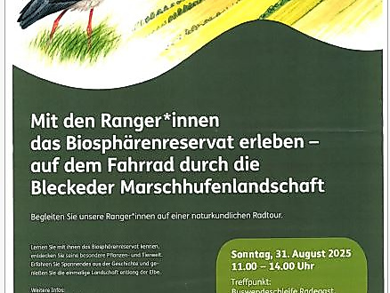 Mit den Rangerinnen und Rangern das Biosphärenreservat erleben