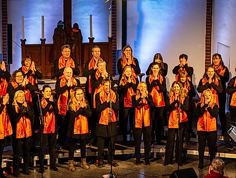 Happy Gospel Singers beim Winterkonzert
