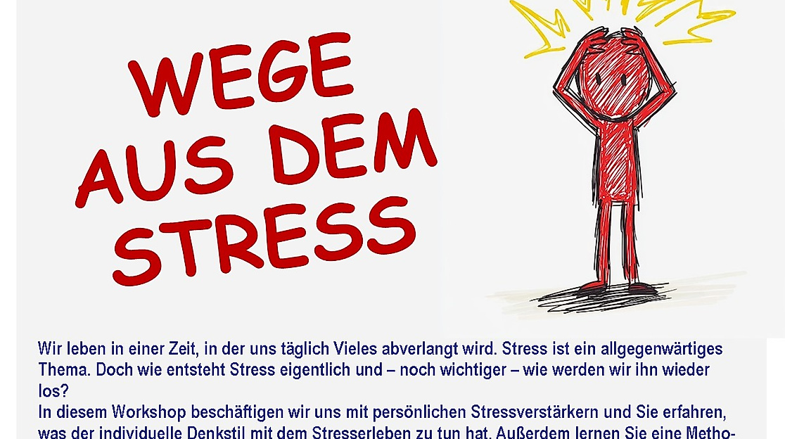 Wege aus dem Stress