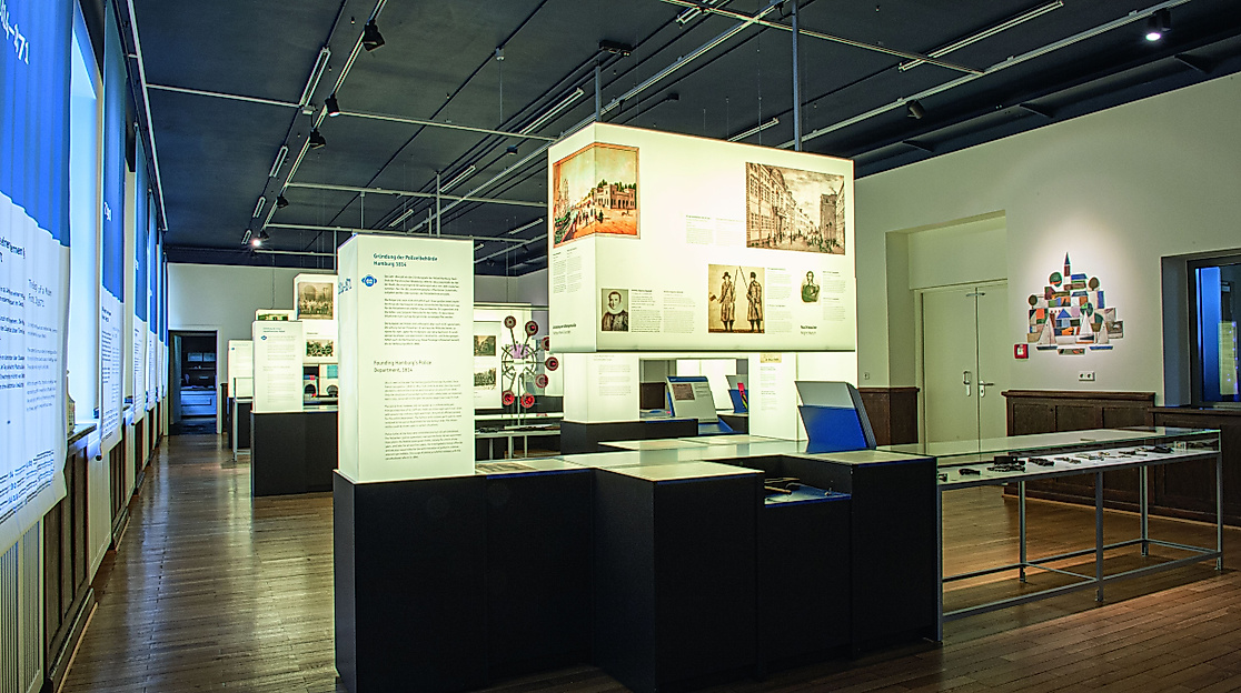 Erdgeschoss-Polizeihistorie