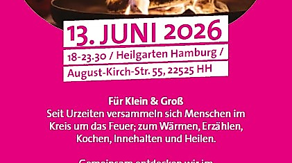 Infoflyer Feuernacht im Volkspark