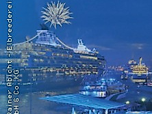 Feuerwerksfahrt auf der Barkasse