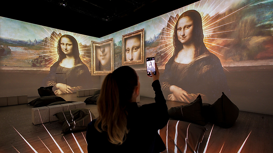 Leonardo da Vinci: Immersive Ausstellung in den Gaußhöfen