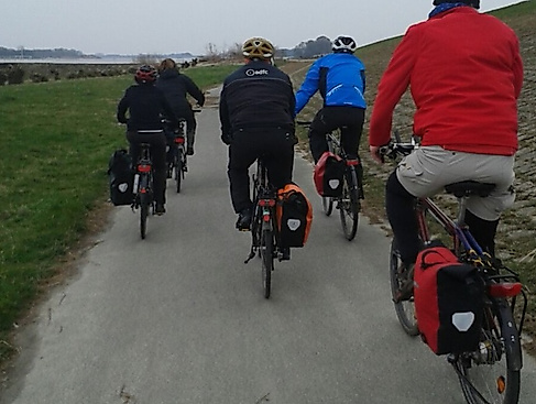 Wir trainieren die Wade und fahren nach Stade