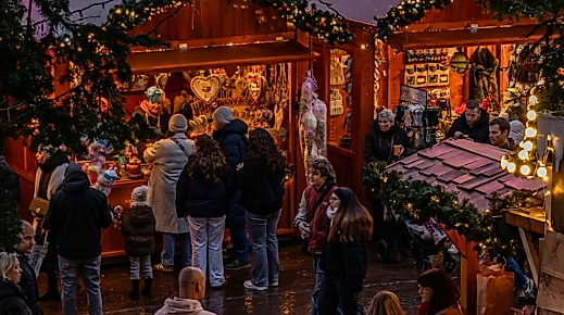 Wintermarkt in Stade