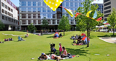 Sommer in der HafenCity