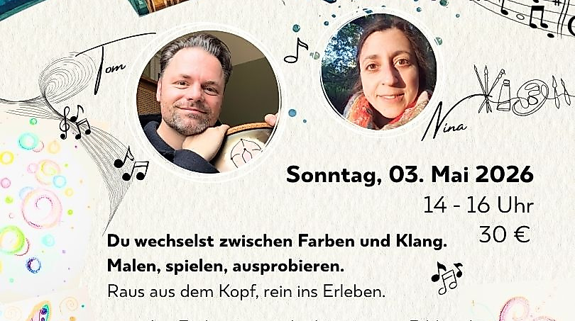 Malen mit Klang und Farben - Workshop
