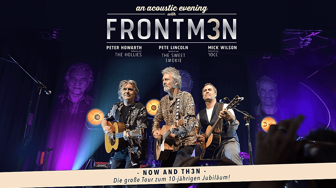 FRONTM3N - NOW AND TH3N - Tour 2025/26 | Pete Lincoln, Mick Wilson, Peter Howarth