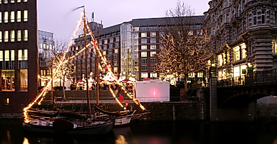 Weihnachtsmarkt Fleetinsel Hamburg