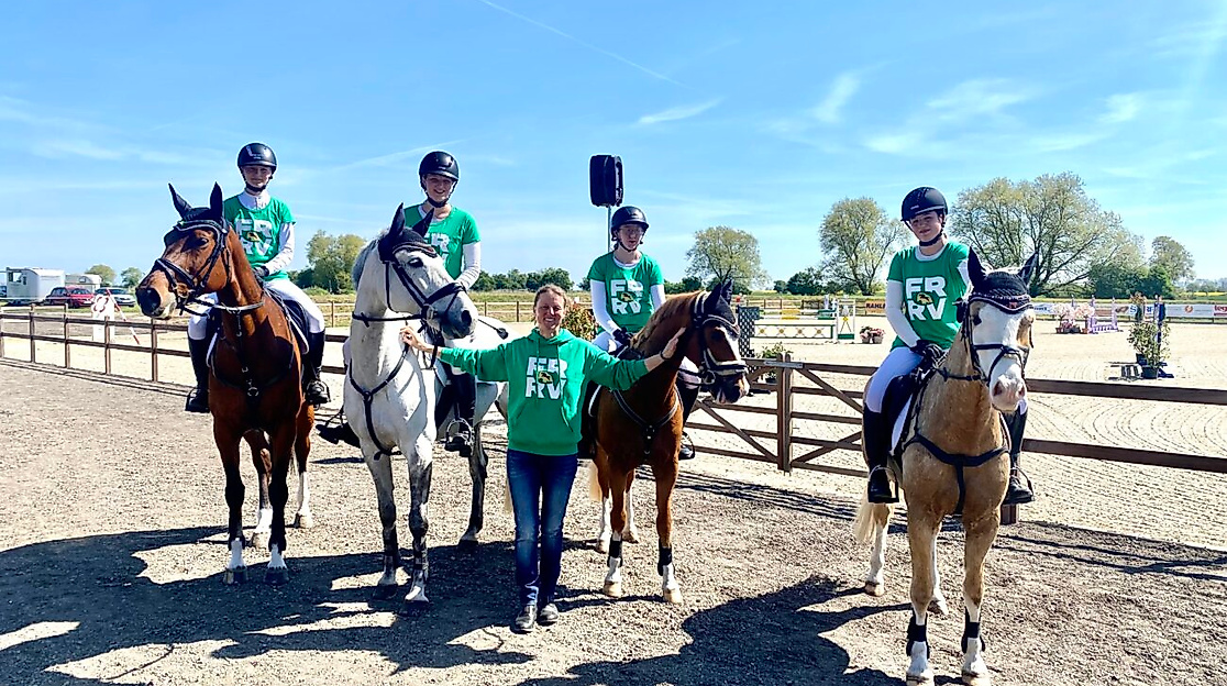 Pferdeschaubild des Fehmarnschen Ringreitervereins