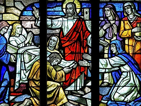 Kirchenfenster in der Versöhnungskirche