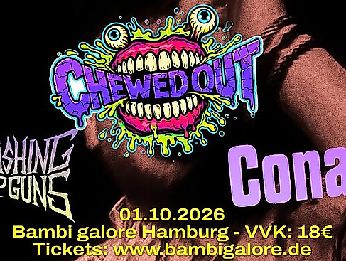 Chewed Out (UK) - Thrashing Pumpguns - Conatif